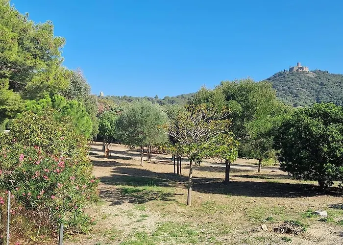 T2 Au Calme Avec Vue Mer, Proche Centre De Et Parking Collioure